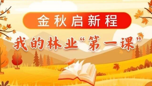 金秋启新程，我的林业“第一课”（一）